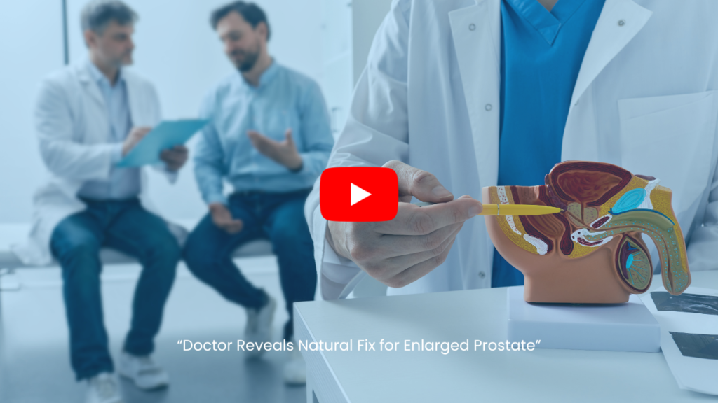 How to shrink your prostate naturally - Man feeling relieved after bathroom ritual