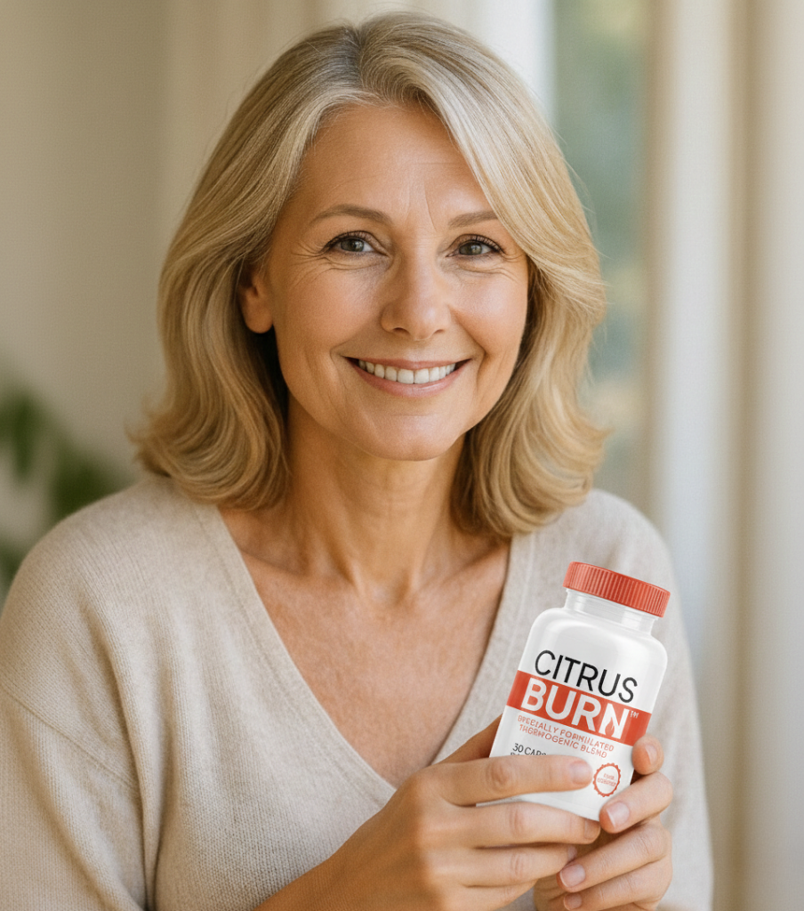Citrus Burn results woman before and after
